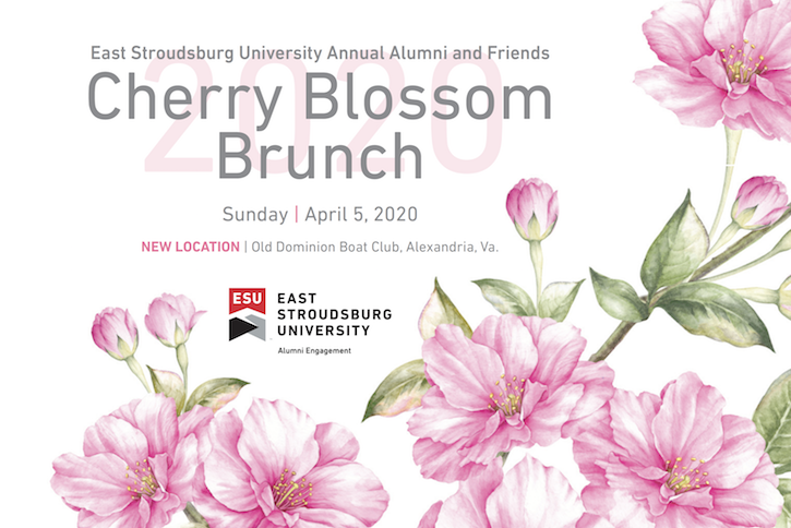 ESU Alumni and Friends Annual Cherry Blossom Brunch 2020 ESU Alumni and Friends Annual Cherry Blossom Brunch 2020