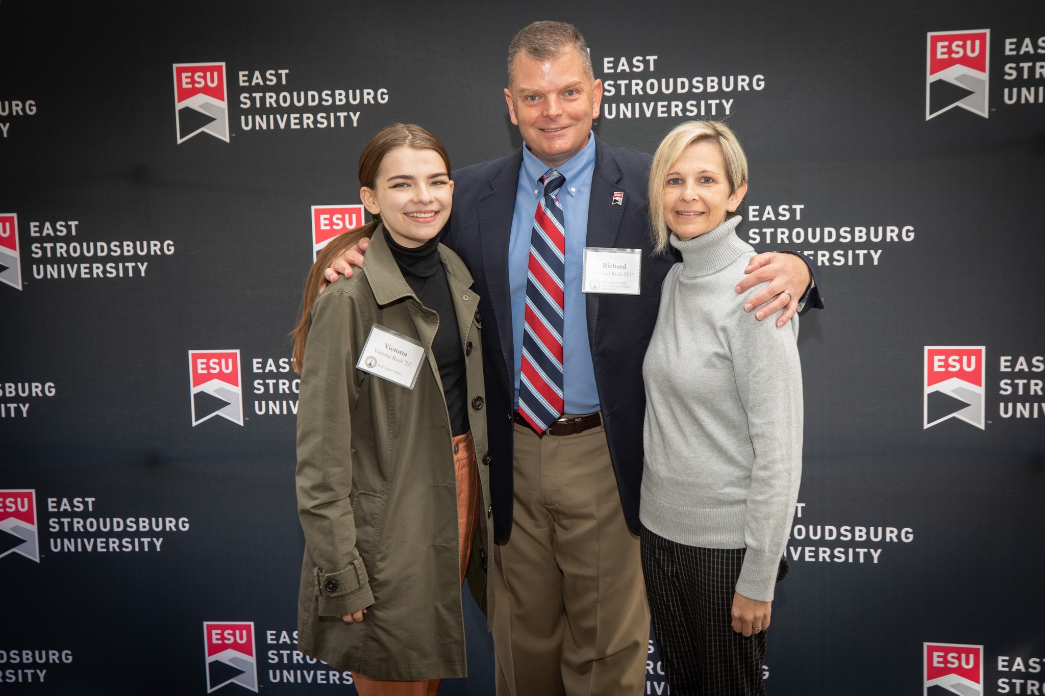 Dr. Richard A. Ruck D’17 and Dr. Kerri Ruck ’99 M’06