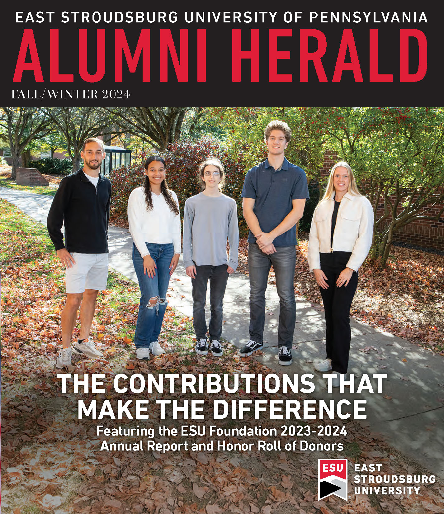 Front cover of the Alumni Herald for the Fall/Winter 2024 Issue
