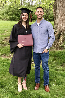 CHRISTINA DEPALMA ’17 M’19 AND ABEL GUERRERO ’17 MEANT TO LAST