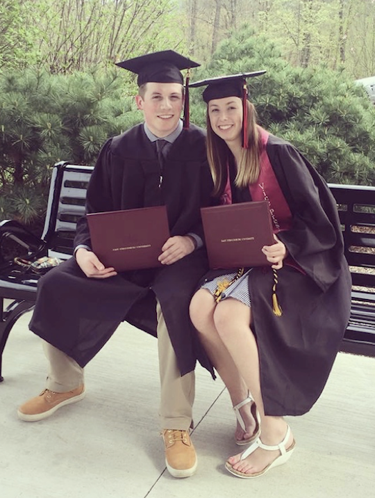 Olivia Sliwinski ’18 and John Bultera ’18 Olivia Sliwinski ’18 and John Bultera ’18