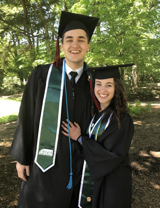 Rebecca Stephens ’19 and Kyle Ohocinski ’19 Rebecca Stephens ’19 and Kyle Ohocinski ’19