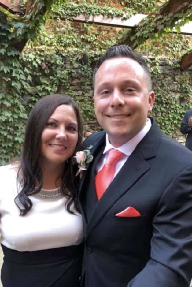 Kelly (Hatfield) Landherr ’01 and Todd Landherr ’03 Kelly (Hatfield) Landherr ’01 and Todd Landherr ’03