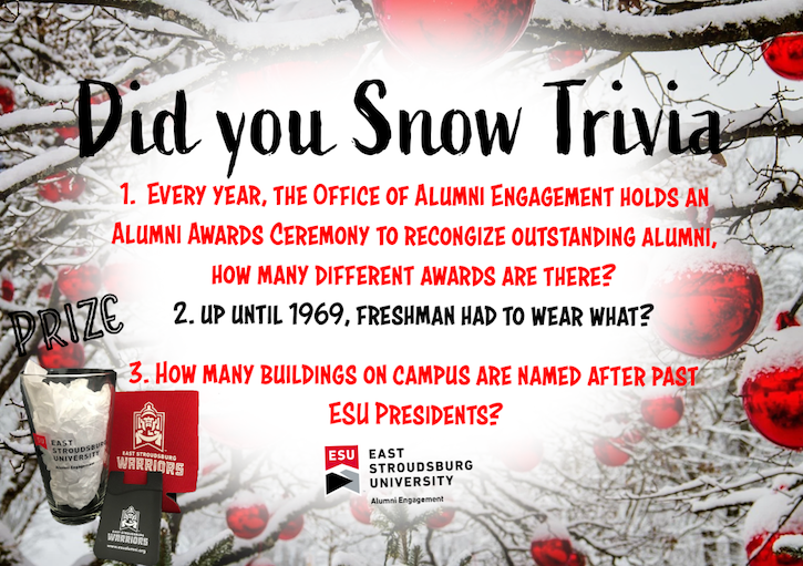 Did you Snow Trivia?